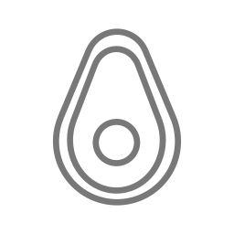 avocadohelft icoon