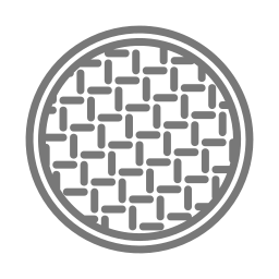 Manhole cover icon