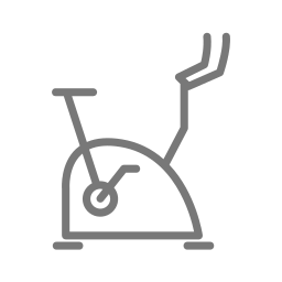 esercizio di bicicletta icona