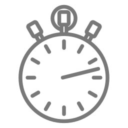 orologio cronometro icona