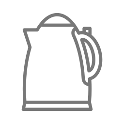 Electric tea kettle icon