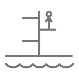 Platform diving icon