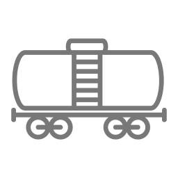 spoorweg tank icoon