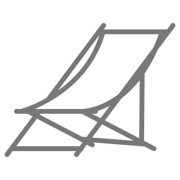 Lawn chair icon
