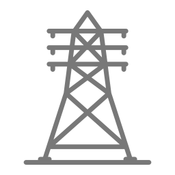 Electric grid icon