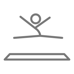 gymnastiek competitie icoon
