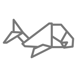 折り紙のクジラ icon