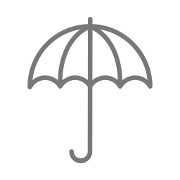 Зонт от дождя иконка