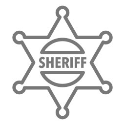 insigne des shérifs Icône