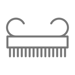 Nail brush icon