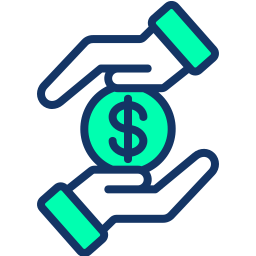 현금 흐름 icon
