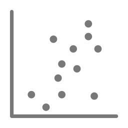 Scatter chart icon