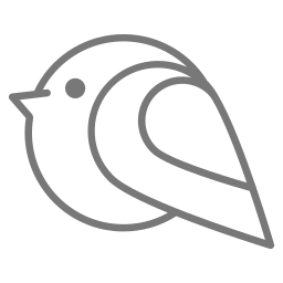 gruby ptak ikona