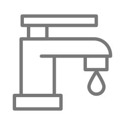 Sink faucet icon