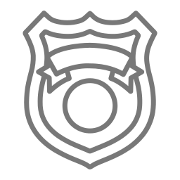 odznaka detektywa ikona