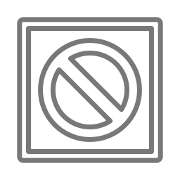schild „betreten verboten“. icon
