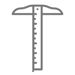 T square ruler icon