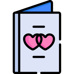 Wedding invitation icon