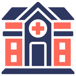 Medical center icon