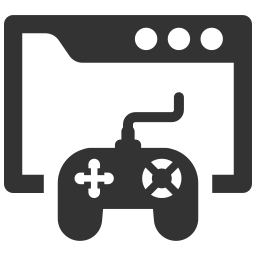 transmisión de juegos icono