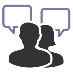 comunicación icono