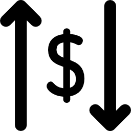 devaluación icono