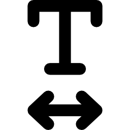 textbreite icon