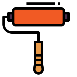 Paint roller icon