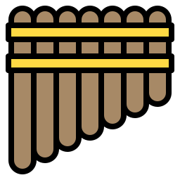 Zampoña icono