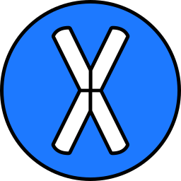 lettre x Icône