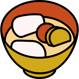sopa de miso icono