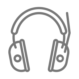 Radio headset icon