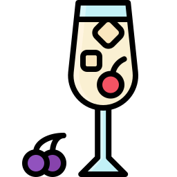cocktail di spumante icona