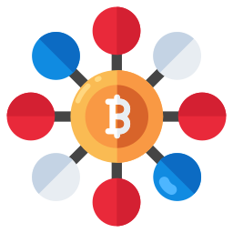 análisis de bitcoins icono