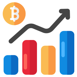 Bitcoin analysis icon