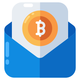 correo bitcoin icono