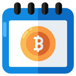 harmonogram bitcoina ikona