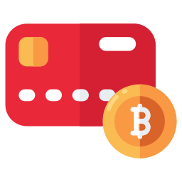 carta di credito bitcoin icona