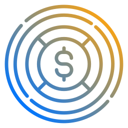dólar icono
