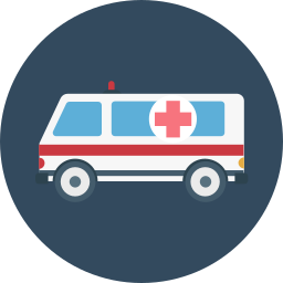 Medical transport icon