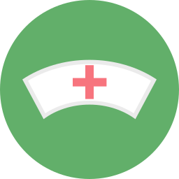 Nurse hat icon