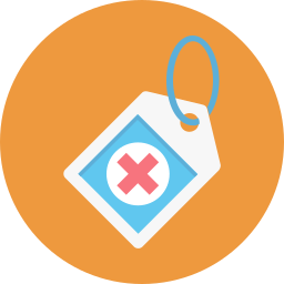 Hospital tag icon
