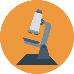 Lab equipment icon
