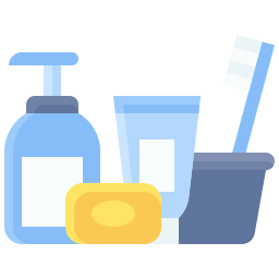 artigos de higiene pessoal Ícone