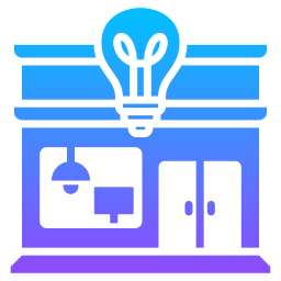 Electronic store icon