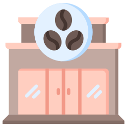 cafetería icono