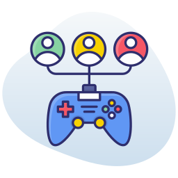 juego multijugador icono