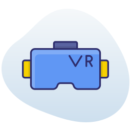 gafas de realidad virtual icono