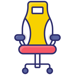 silla gaming icono