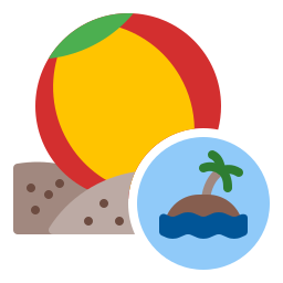strandbal icoon